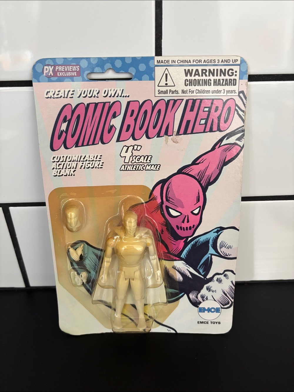 Create Your Own Comic Book Hero Figure